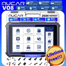 Newest Mucar Vo8 Key All System Diagnostic Obd2 Scanner 34 Services Action Test Newest Mucar Vo8 Key All System Diagnostic Obd2 Scanner 34 Services Action Test