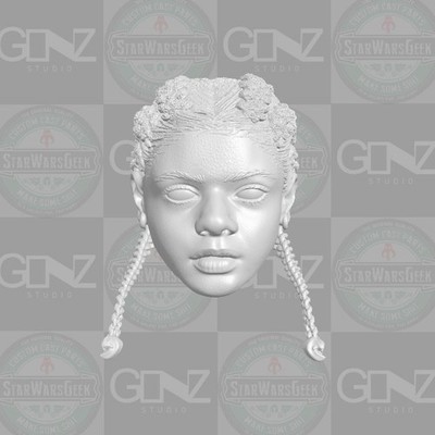 Angela del Toro v1 Daredevil Born Again custom head for 1: 1:12 1:10 1:6 figure
