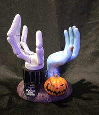 Bath Body Works Disney Jack Skellington Sally Hands Pedestal BRAND NEW