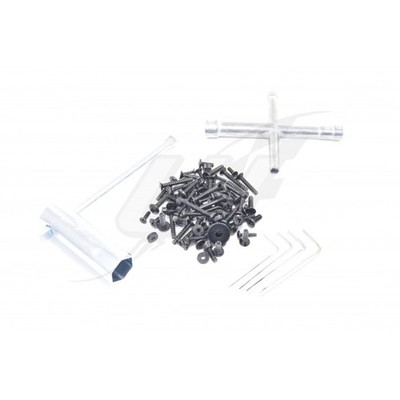 OAK Components Kit di Viti Titanio - M5x16mm - nero