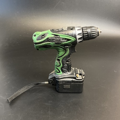 #ad Hitachi DS18DVF3 Green 18V 1 2quot; Keyless Chuck Cordless Driver Drill*NO CHARGER $29.99
