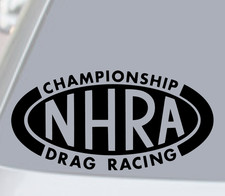 Nhra Championship Drag Racing Vinyl Decal Sticker Car Rear Window Bumper Logo