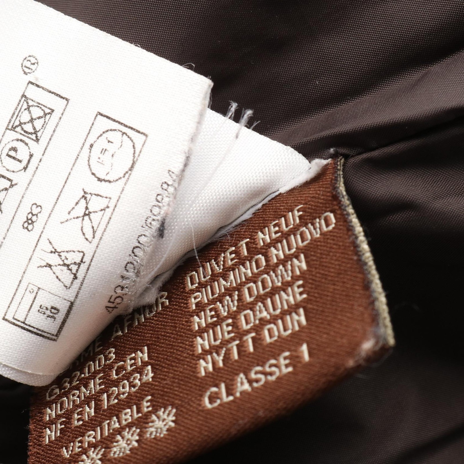 MONCLER Down jacket with Frill polyester Brown #0… - image 6