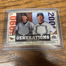 2008 Upper Deck Cal Ripken Jr. Troy Tulowitzki Game Used Card GEN-RT