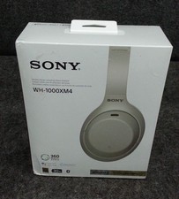 SONY WH-1000XM4 Wireless Noise Canceling Over-Ear Headphones Silver
