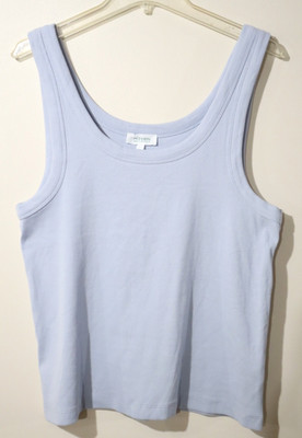HAVEN WELL WITHIN Women's $48 Organic Cotton Scoop Neck Tank size XL