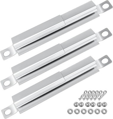 Crossover Brenner Universal Verstellbar Edelstahl 12,7-24,1cm 3 Stück BBQ