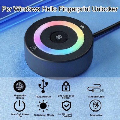 Hochpräziser Fingerabdruckleser für Windows Hello USB 360 Erkennung