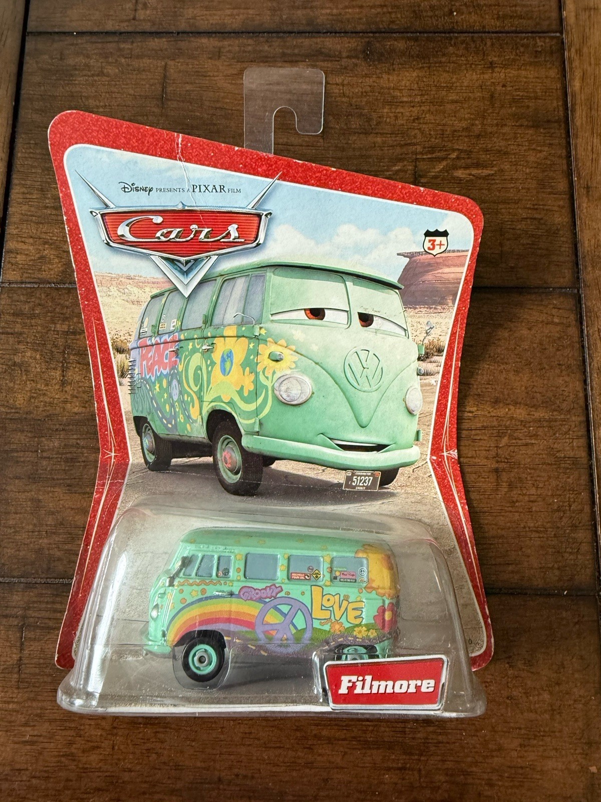 Disney Pixar Cars Series 1 Filmore 2005 Mattel New in Package
