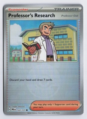 Professor's Research [Professor Oak] (Poke Ball Pattern) - PRE #122/131 SV: Pris