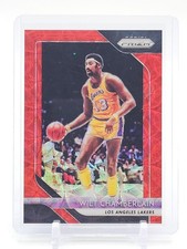 WILT CHAMBERLAIN 2018-19 PRIZM RED CHOICE PARALLEL #205 /88 LAKERS Q3178