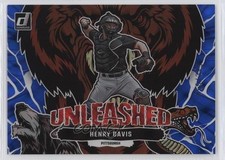 2023 Panini Donruss Unleashed Blue 65/249 Henry Davis #U2 p9m