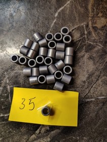 Lot Vintage K'NEX Yellow Hard KNEX Case Roller Coaster Chain Track See Pics Qtys