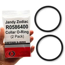 Captain O-Ring - R0586400 Small Collar O-Ring for Jandy Zodiac (2 Pack)