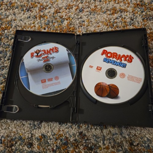 Porky's Triple Feature 3 DVD Set- II The Next Day, Revenge, ALL TESTED Trilogy - Picture 4 of 4