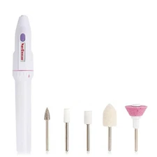 Home DIY Nail Drill Electric Acrylic File Manicure Pedicure Polish Shaping Tool