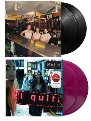 2 ALBUM LOT Haim WOMEN IN MUSIC PT 3 + I QUIT - Vinyl LP NEW SEALED!!