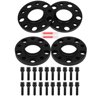 (2) 15mm & (2) 20mm 5x120 Hub Centric Wheel Spacers 12x1.5 For BMW 128i 325i
