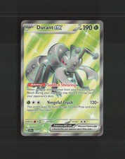 Carta Pokemon Holo Durant ex 215/191 Surging Sparks Full Art ultra rara quasi nuova