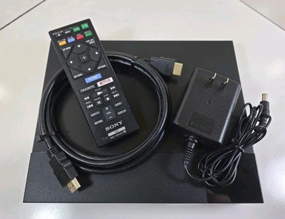 Sony BDP S3700 Blu Ray DVD Player w/Sony Remote + HDMI Cable - Fully Tested 