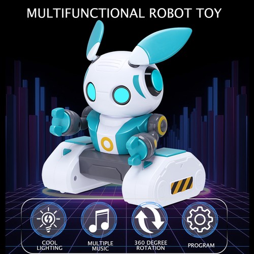 Rechargeable Remote Control Robot Toy RC Robots With Gesture For Kids Gift - Picture 2 of 14