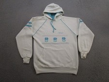 Vintage 80s Colorado Raglan Sleeve Pullover Hoodie Sweatshirt Size M USA Made