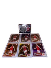 Topps UEFA Club Competitions Arsenal FC 7-Card Lot 2025-26 Saka Saliba