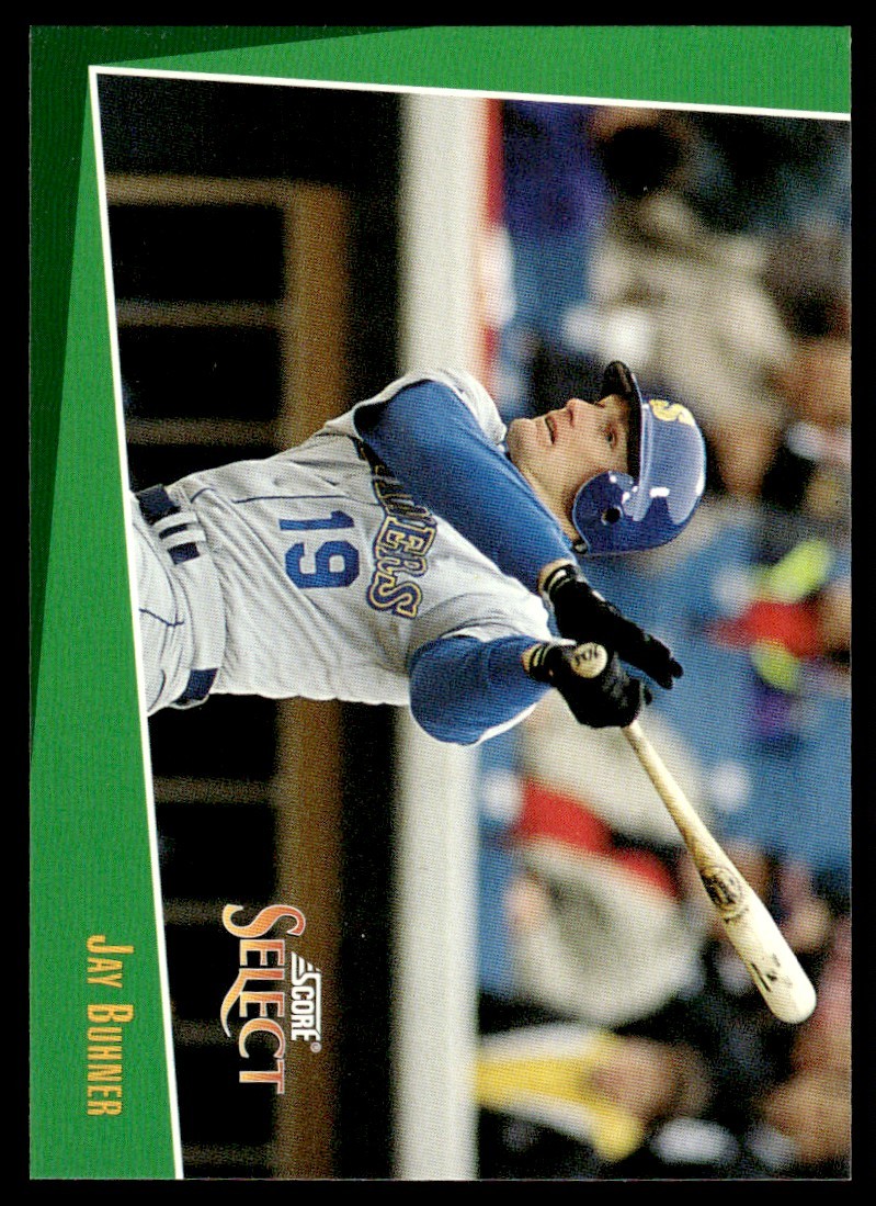 1993 Select #202 Jay Buhner Seattle Mariners