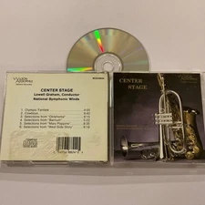 National Symphonic Winds - Center Stage CD 1988 Wilson Audio OOP AUDIOPHILE HIFI
