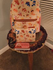 brand new strawberry shortcake bagpack and wallet set