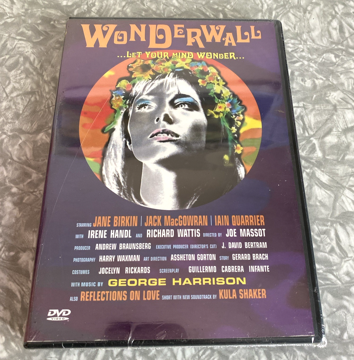 NEW Wonderwall DVD Rhino 2000 George Harrison Jane Birkin Kula