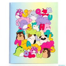 NEW ORIGINAL SQUISHMALLOWS 3 prong folder for school work
