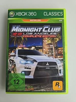XBox 360 Midnight Club: Los Angeles -  Complete Edition   Rennspiel Classics
