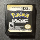 Nintendo Pokémon Black Version Nintendo DS Role Playing Official Nintendo Seal