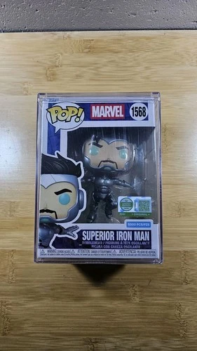 Funko POP! #1568 Marvel Superior Iron Man Limited Edition LE 5000 + Protector