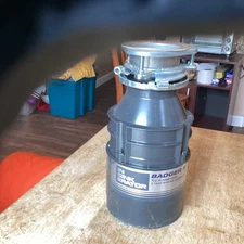 In-Sink-Erator Badger 5 Garbage Disposal, Residential, 1/2 Hp, 26 Oz Grinding