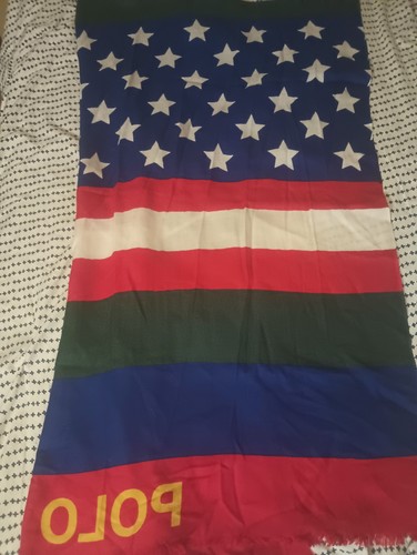 Polo Ralph Lauren 92 Downhill Ski Suicide Scarf One Size Men's
