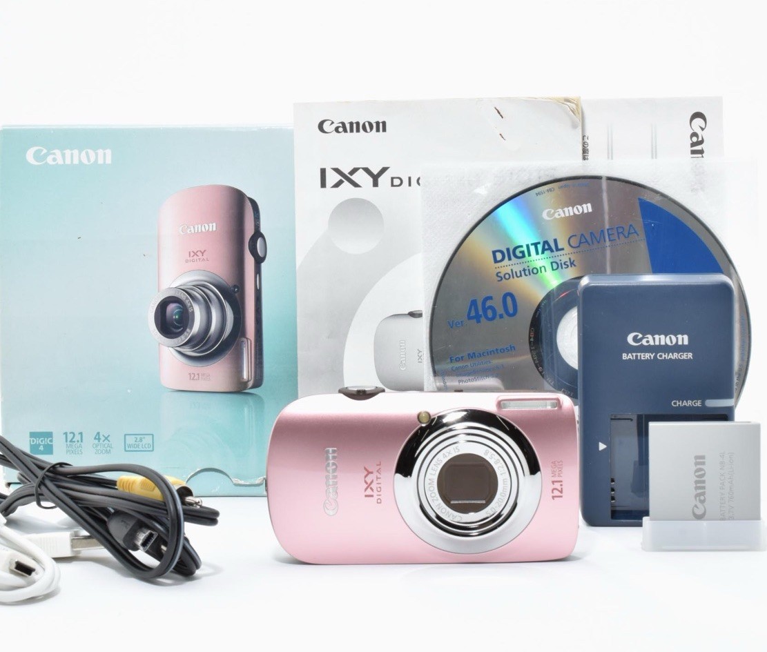 Canon IXY 510 IS Pink Made In Japan | eBay