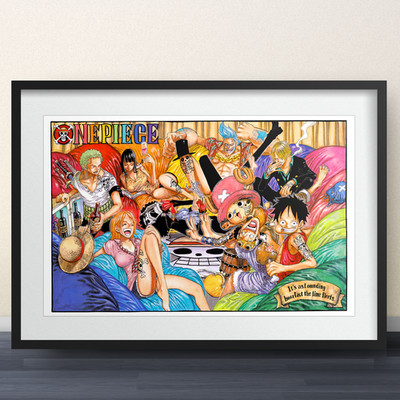 One Piece - 595 - 11x17'' Poster - anime manga wallart gift