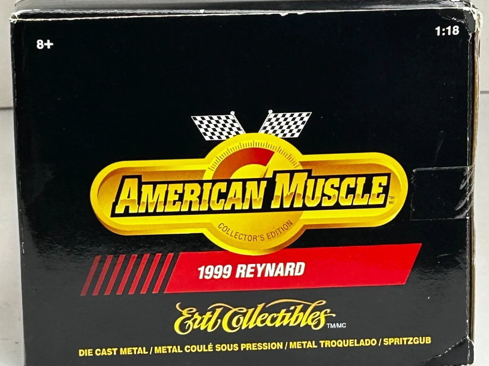 Carro de carreras Ertl F-1 1999 Reynard Honda escala 1:18 con caja original, rojo Foto 3 de 4