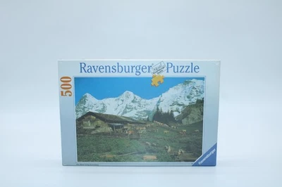 🧩NEU: Berner Oberland Eiger Mönch Jungfrau Ravensburger Puzzle 500 Teile jigsaw - Bild 1 von 4