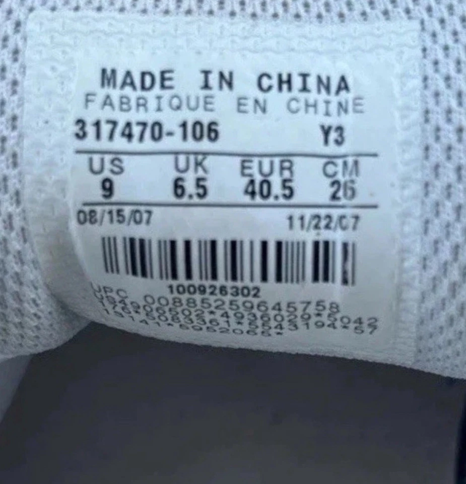 Женские туфли для гольфа 9 Nike Zoom Air белые черные красные 317470-106 - Изображение 3 из 4