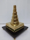 Iraq Iraqi Great Mosque of Samarra Miniature replica model gold Plated heavy