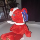 Limited Treasures Bear Claus '98 Small Red Plush Bear 1998 Holiday MPN 03026 — photo 2