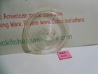 EARLY 1940s Pyrex 1 Quart Round Knobbed Casserole Lid #622 With Two Tier Knob