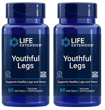 Life Extension Youthful Legs 2X60 Caps Hesperidin Diosmin 500mg