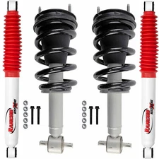 Rancho Loaded Complete Front Struts Rear Shocks Kit Set 4 PCS For Chevy LTZ GMC