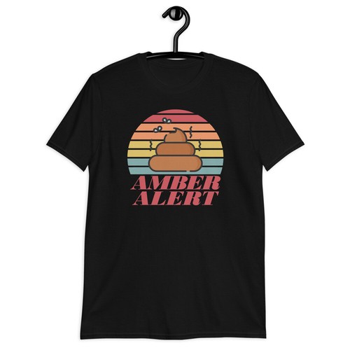 T-shirt unisex Amber Alert Crazy Wife Amber Heard vs Johnny Depp Trial - Foto 2 di 6