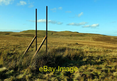 Foto 6x4 Eine alte Zielscheibe auf Howmoor Dunure Es gibt eine Serie davon alte m c2022