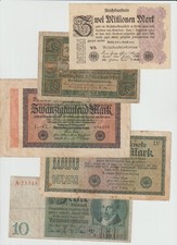 Deutschland, 5 Banknoten.  (VV)